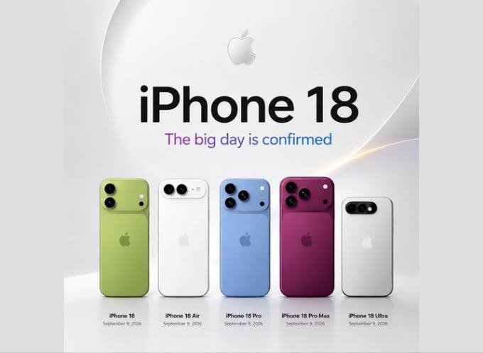iPhone 18 release date and upcoming iPhone 18 models